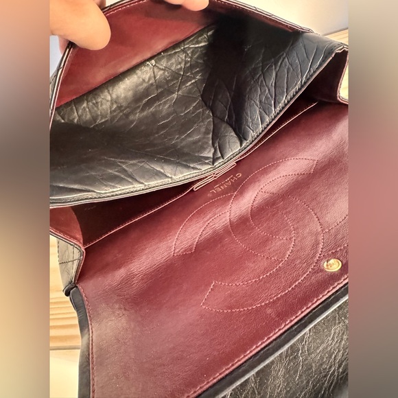 Authentic Chanel 2.55 calfskin medium size 226 Quilted double flap Bag - Picture 15 of 16